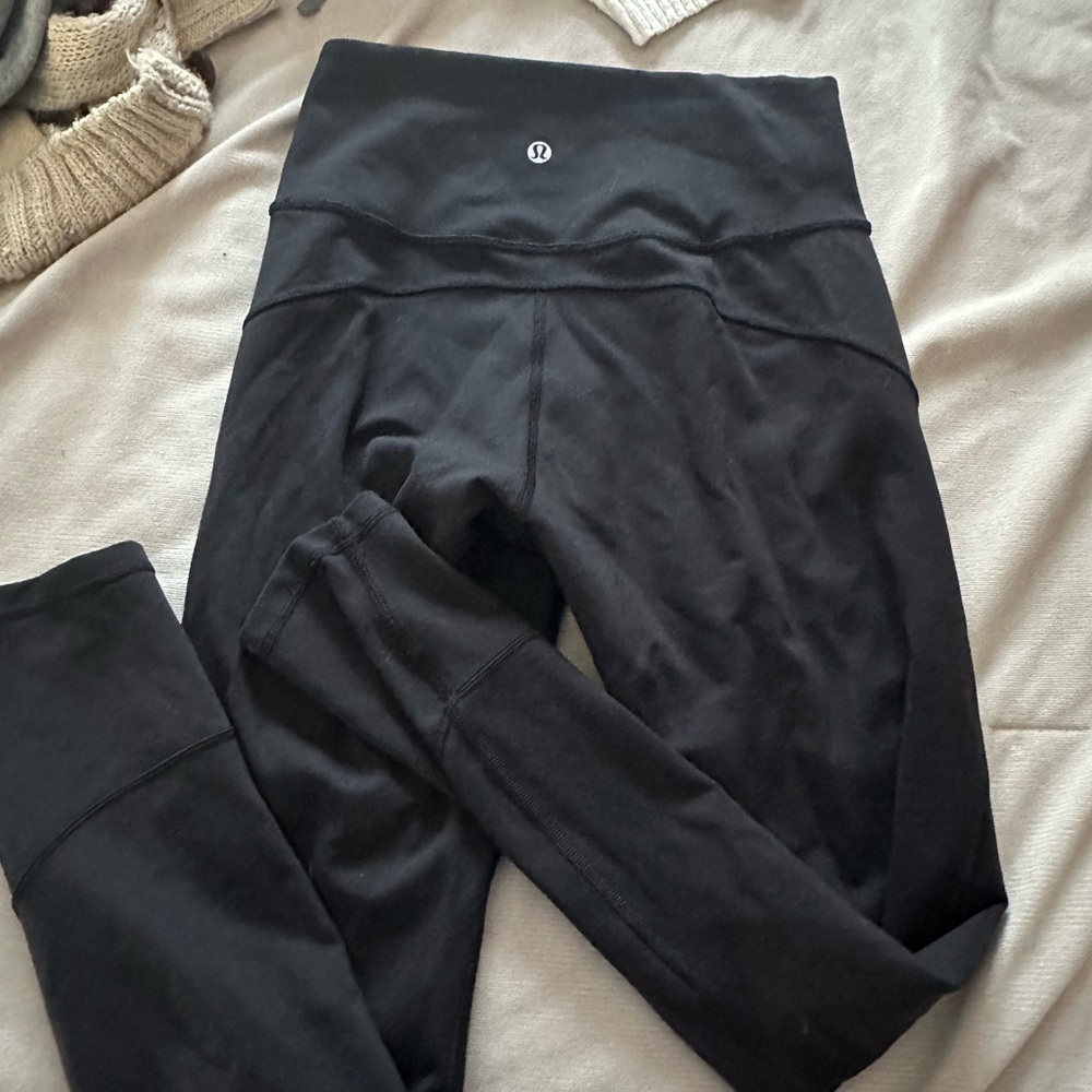 Lululemon Black High-Waisted Leggings